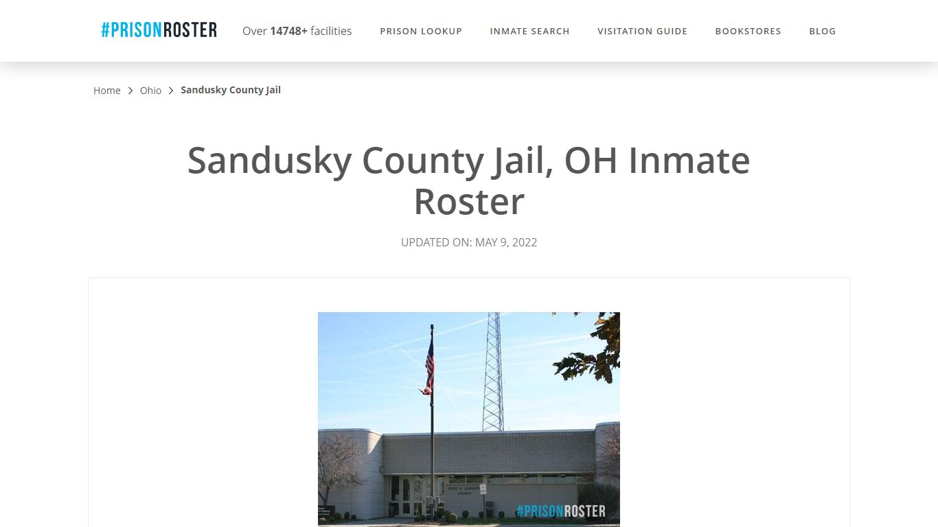 Sandusky County Jail, OH Inmate Roster