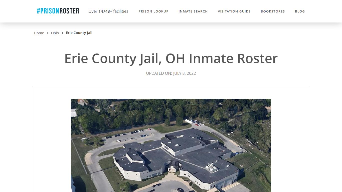 Erie County Jail, OH Inmate Roster
